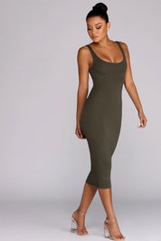 Basic Essentials Midi Dress