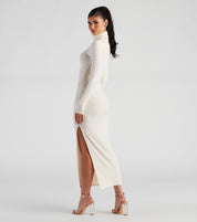 Feeling Good Turtleneck Maxi Dress