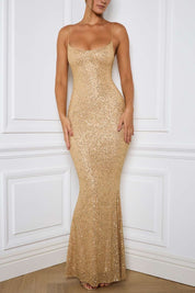Bella Crystal Maxi Dress