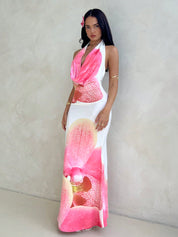 Aloruh Leopard Luxe Maxi Dress