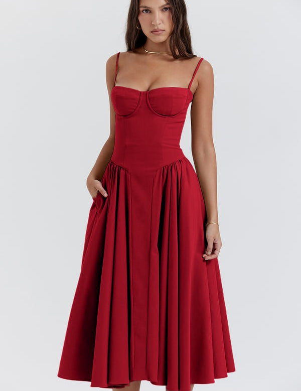 Sophia's™ Corset Summer Dress