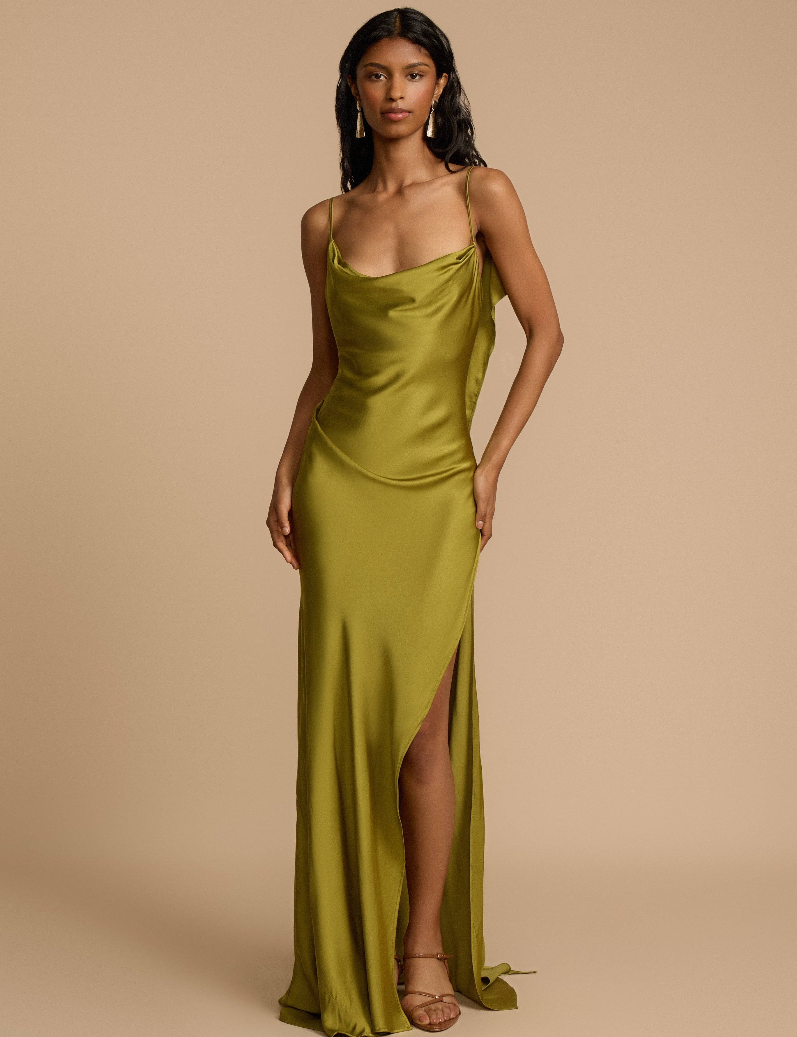 Sarah Ruffle Back Dress