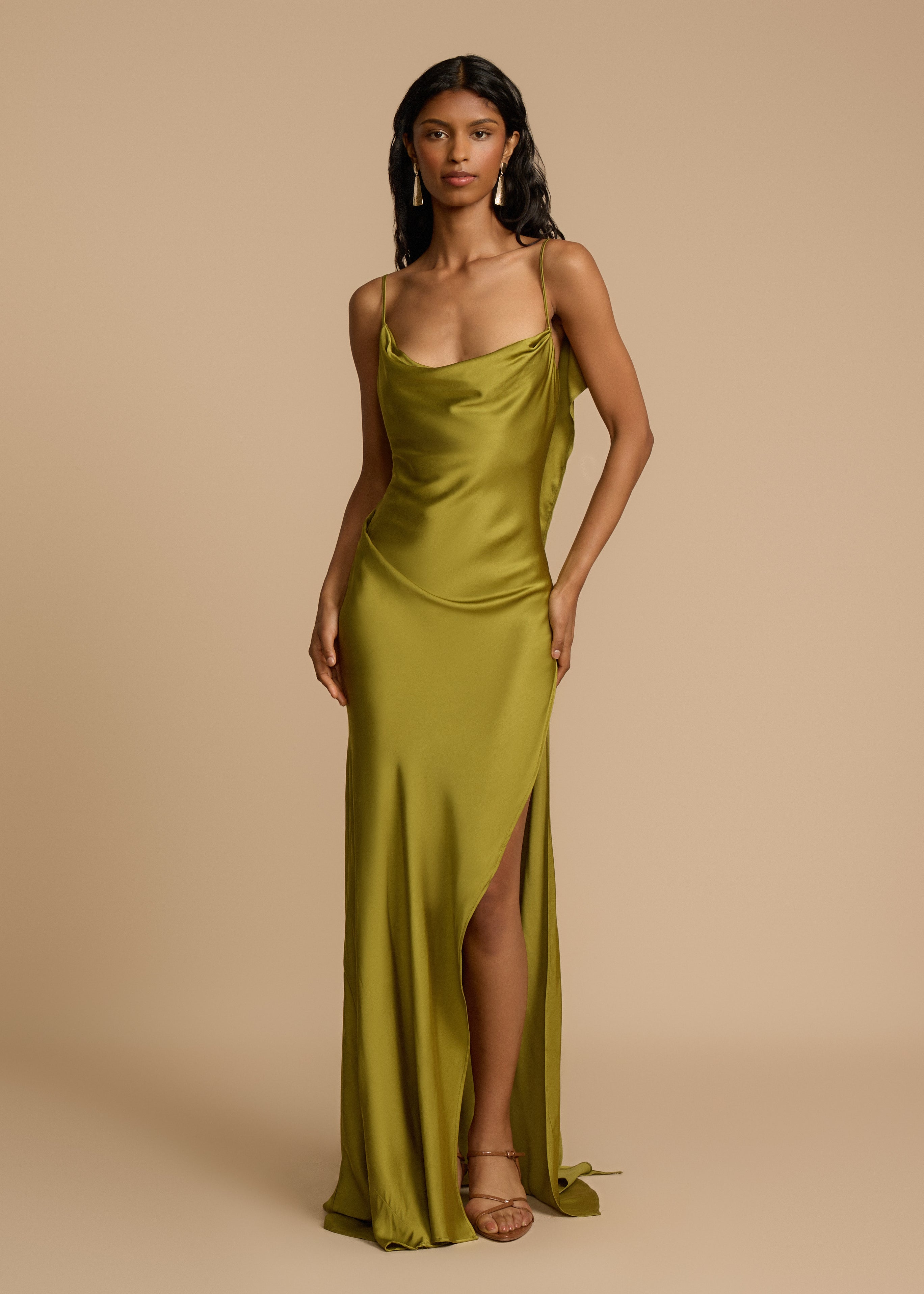 Sarah Ruffle Back Dress