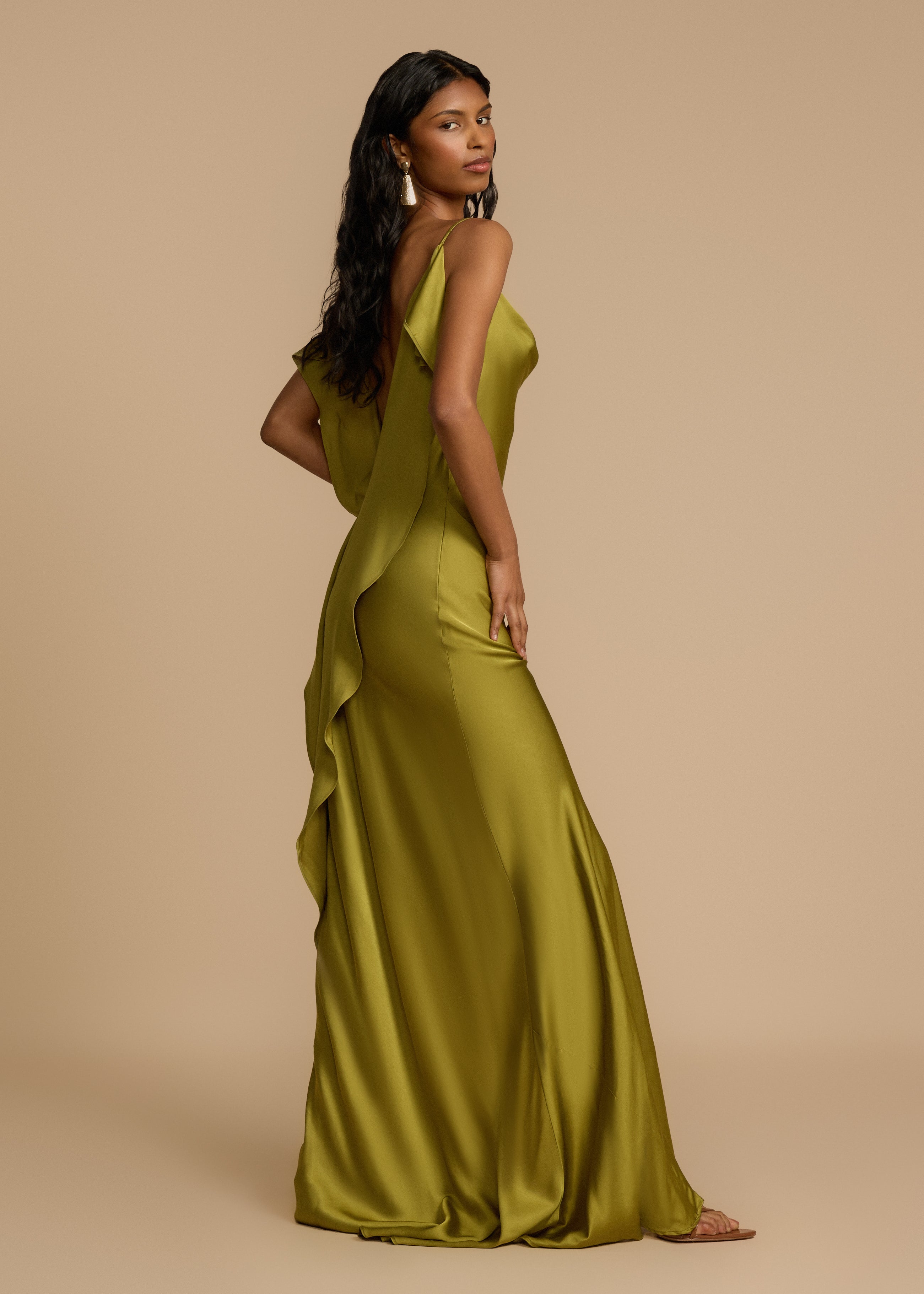 Sarah Ruffle Back Dress