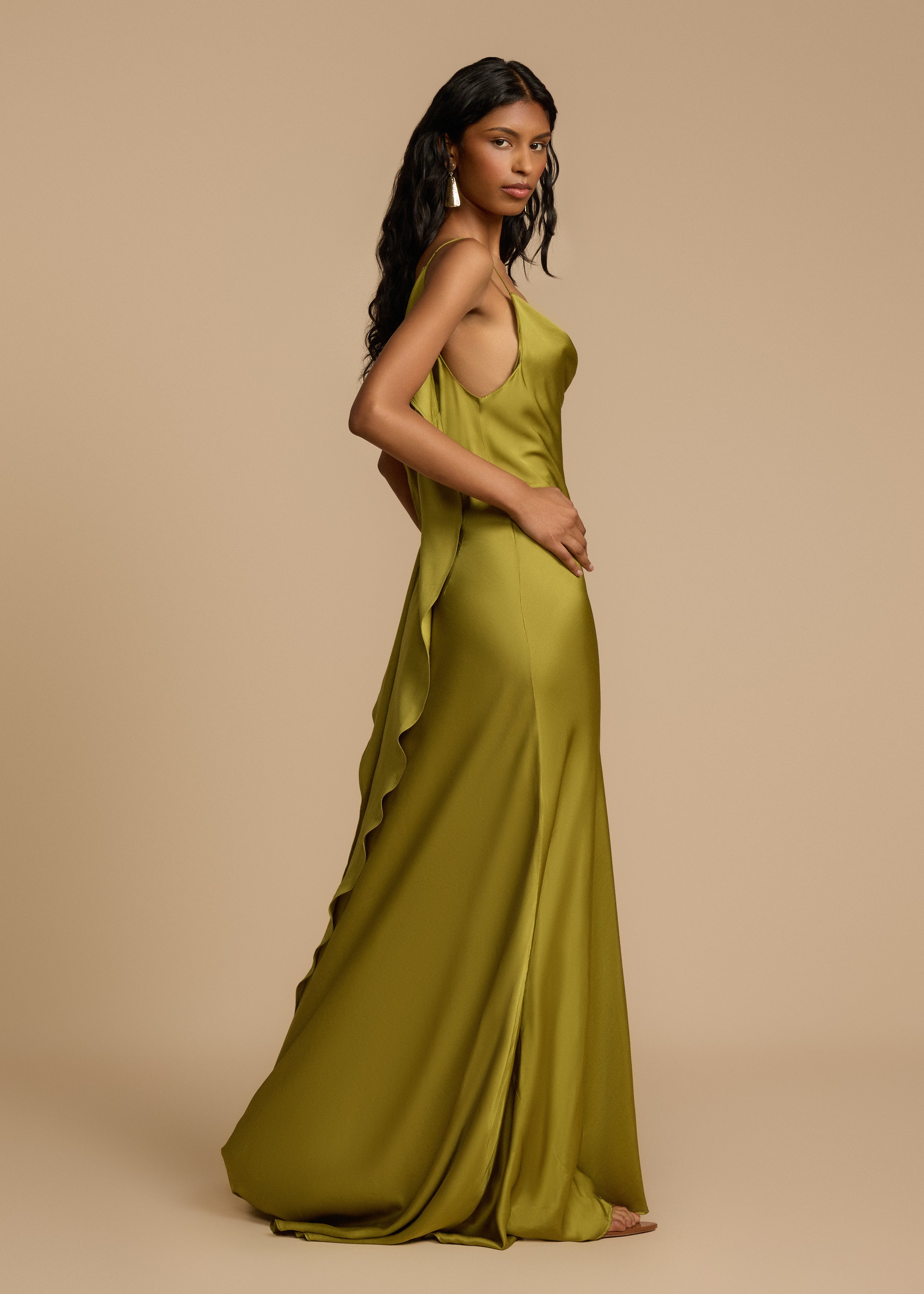 Sarah Ruffle Back Dress