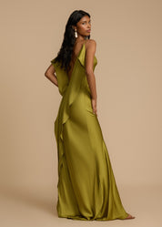 Sarah Ruffle Back Dress