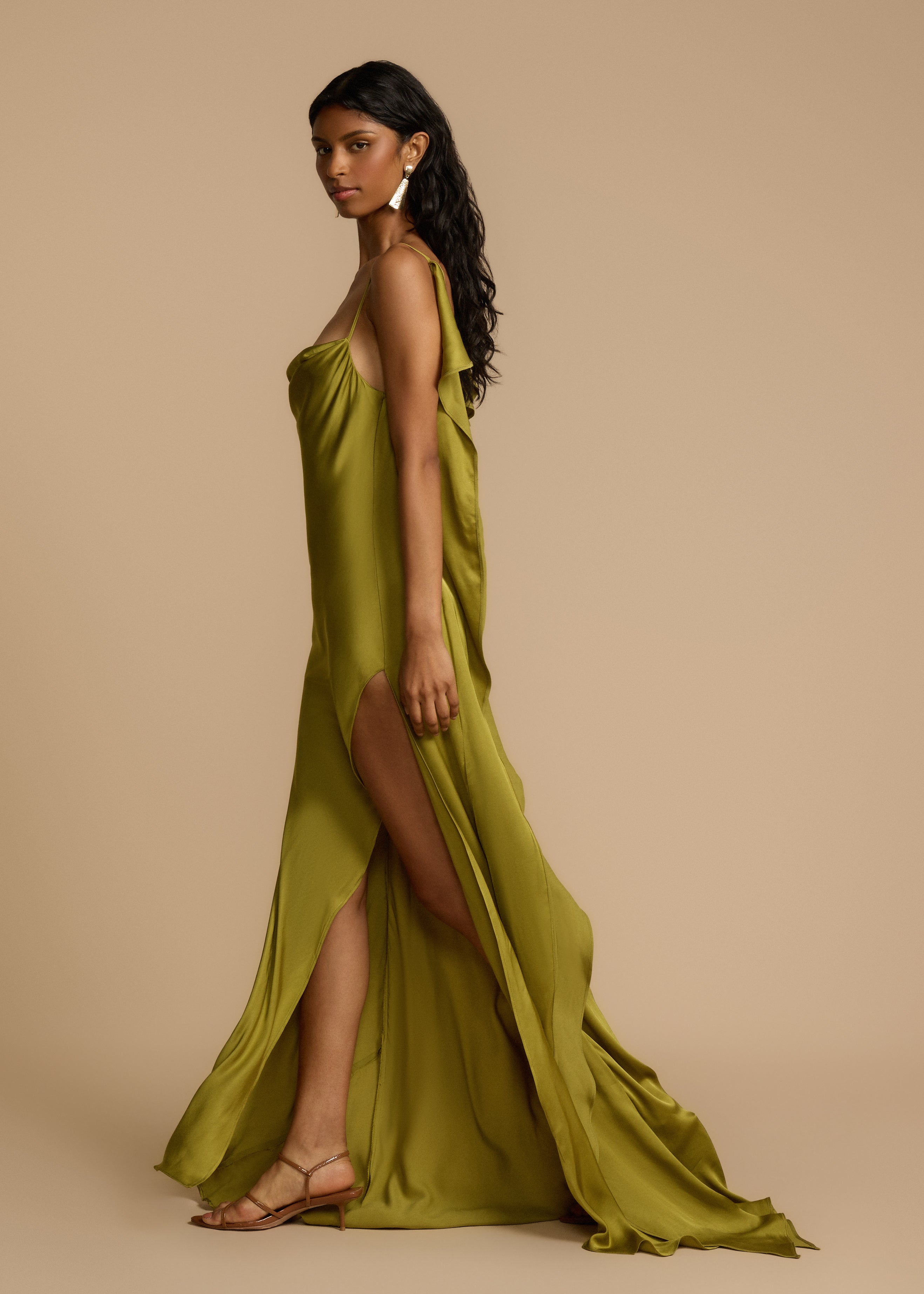Sarah Ruffle Back Dress