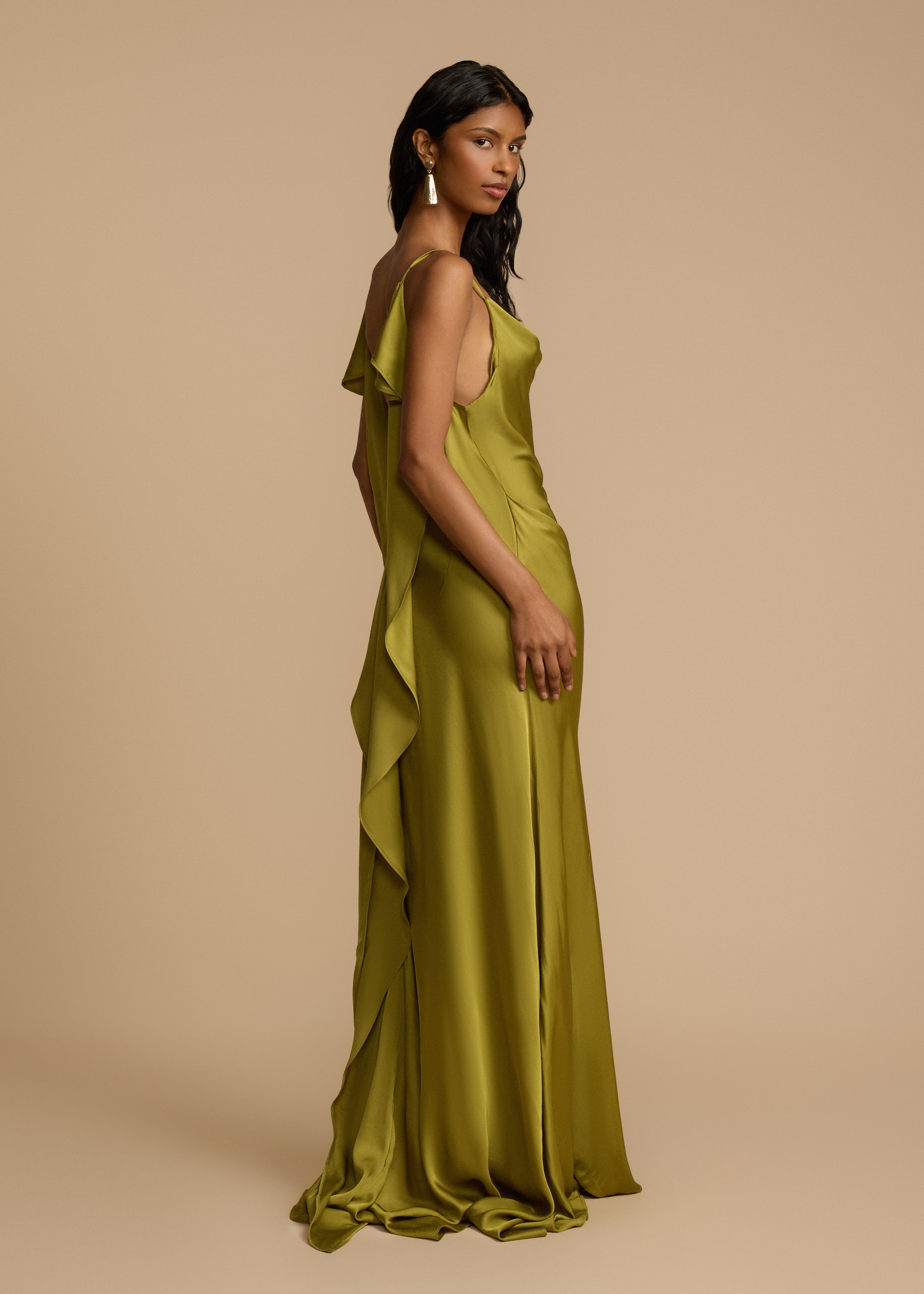 Sarah Ruffle Back Dress