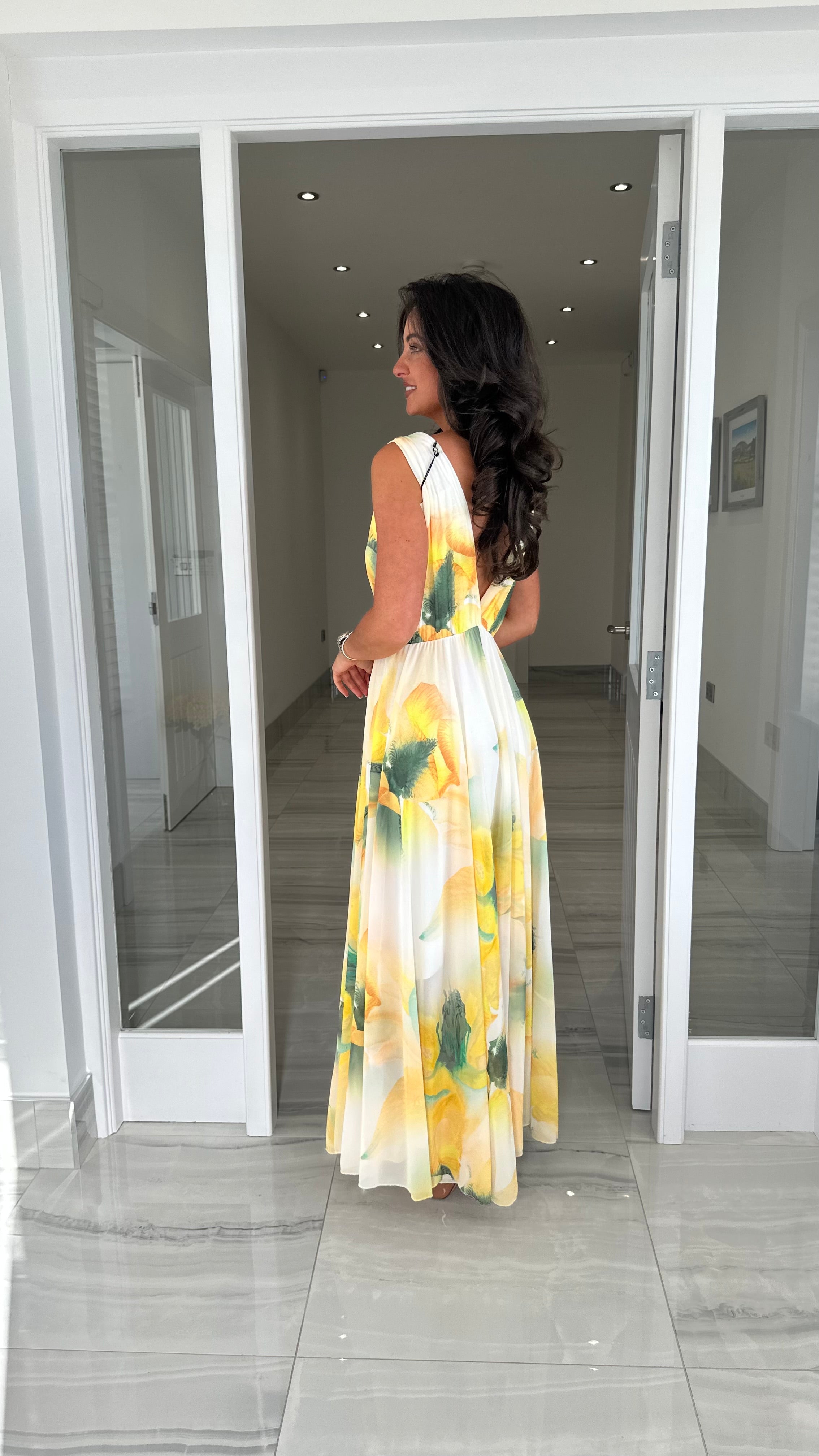 Nella Floral Print Dress