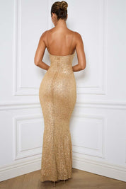 Bella Crystal Maxi Dress