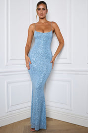Bella Crystal Maxi Dress