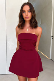 Joyce Strapless Mini Dress