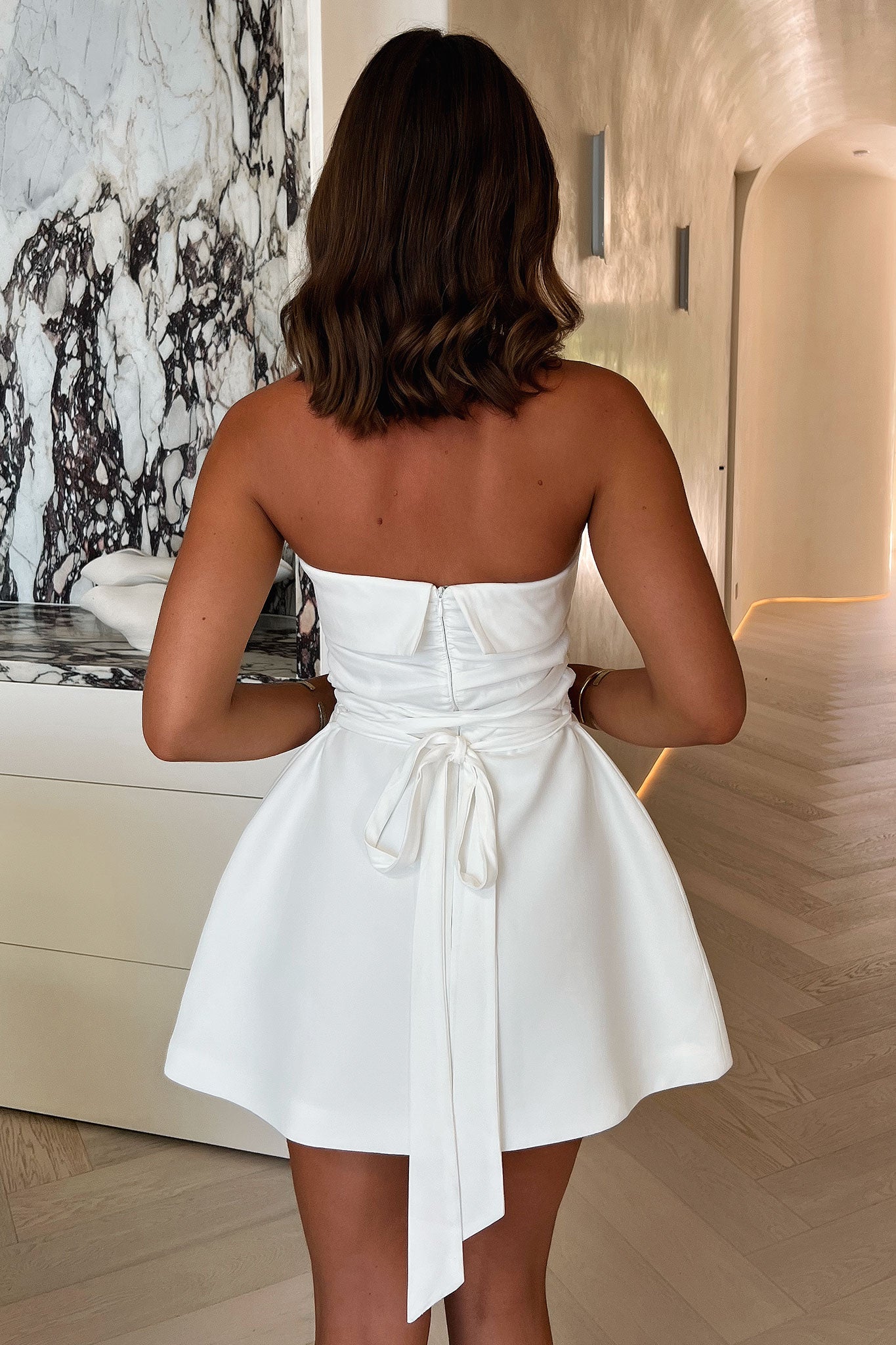 Joyce Strapless Mini Dress