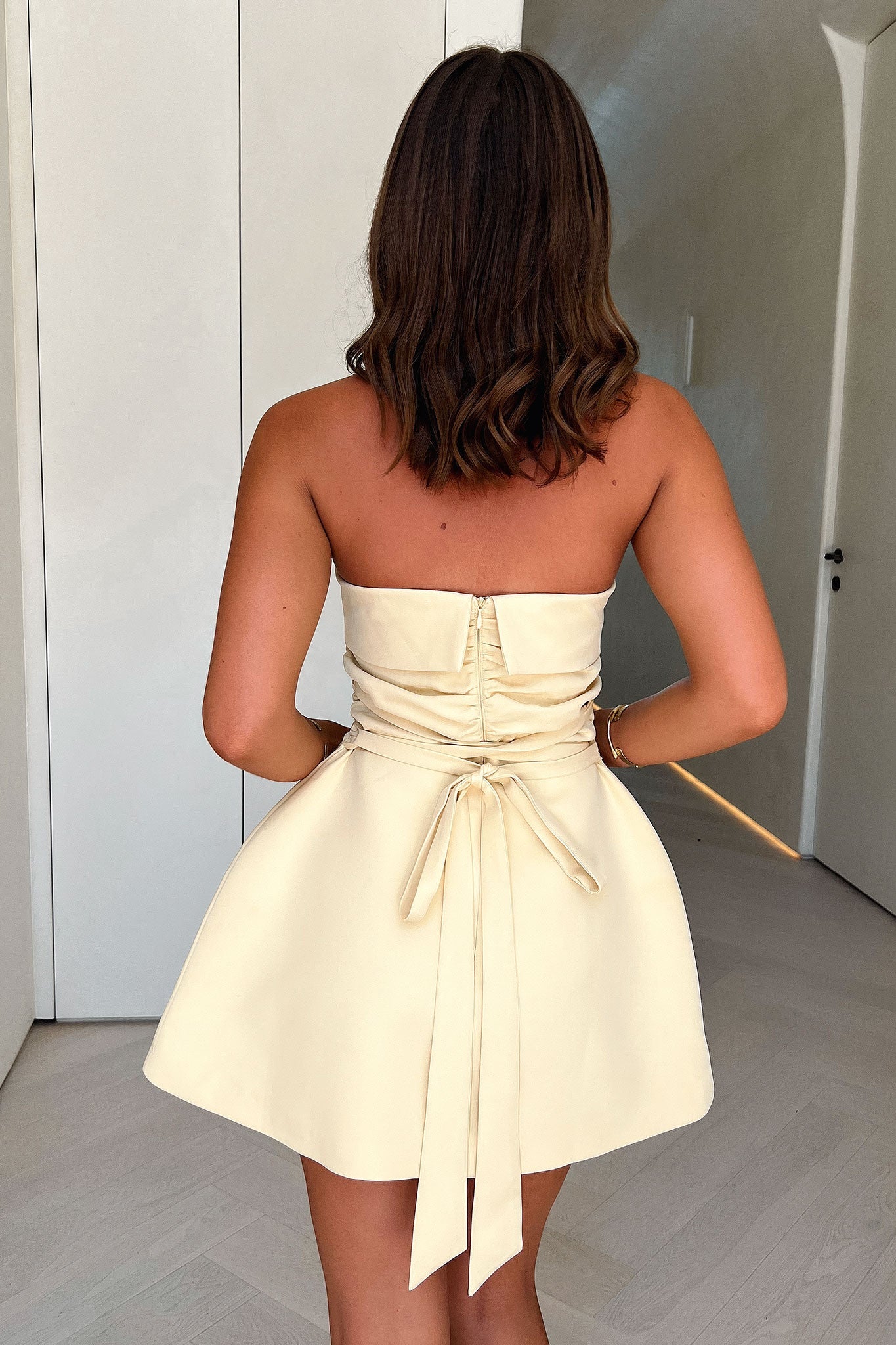 Joyce Strapless Mini Dress