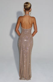 Maya Gold Dress